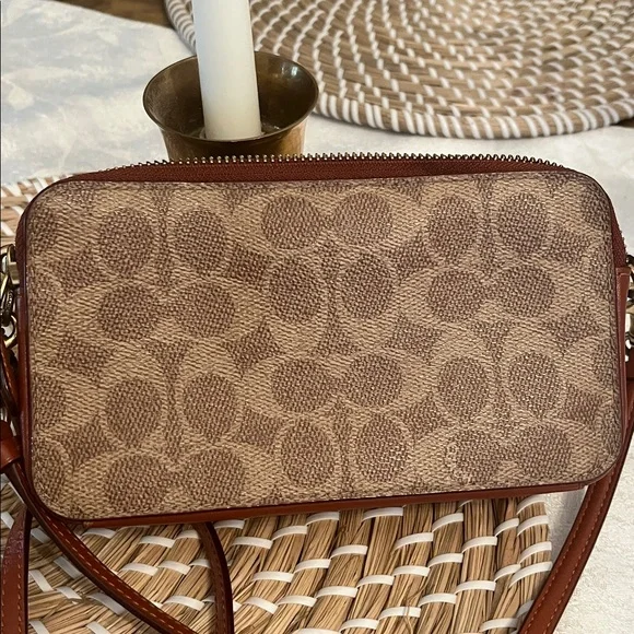 Coach Brown Leather Interior Bag